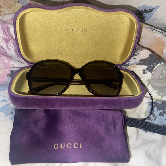 Gucci Oversized 58mm Sunglasses